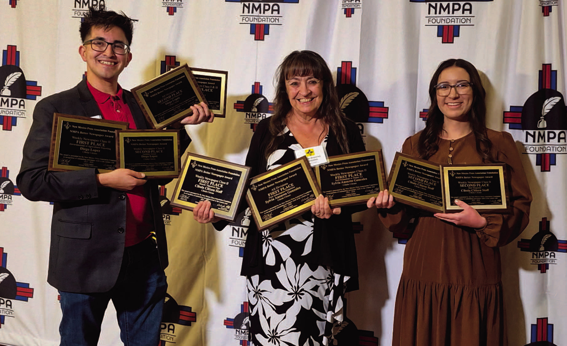 Editor Diego Lopez, General Manager Sylvia Anzures Gonzales, Reporter Amerika Rougemont Photo by Patrick Gonzales