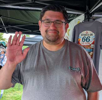 Chase Taylor, Executive Director of Grants Mainstreet Sylvia Anzures Gonzales- CC