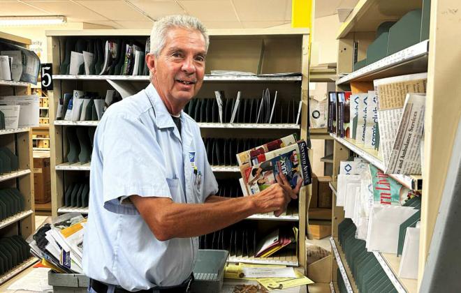 The Cibola Citizen extends a congratulations to letter carrier David Rodriguez on his 50 years of service to the US Postal Service and the Grants area. Thank you for your service to us! Courtesy Photo