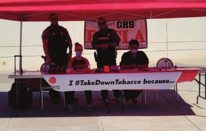 GHS clubs put together ‘Take Down Tobacco Day of Action’ event