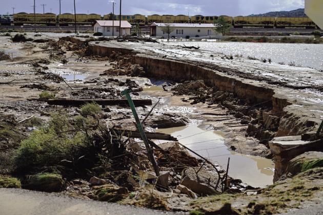 Picture taken just south of Paraje Village, Laguna Pueblo. 10/25/26 Photo by Will Kie