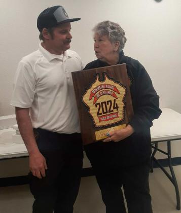 Bluewater Volunteer Fire Department Awards Excellence