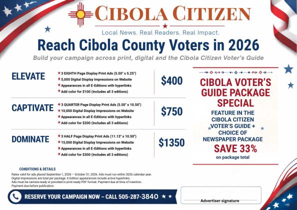 General Election Ballot Takes Shape in Cibola County