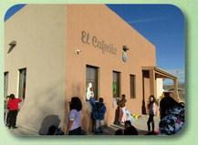 Backpack Program Annual Holiday Window Painting