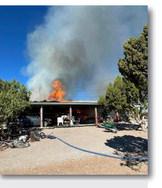 Fire in Cibola County