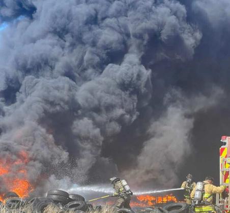 Massive Blaze on 605 Extinguished
