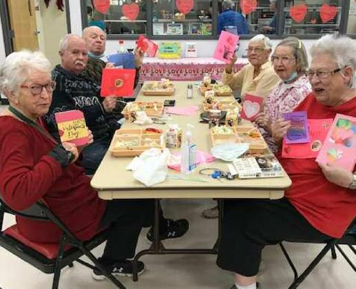 HAPPY VALENTINE'S DAY TO OUR LOCAL SENIOR CITIZENS
