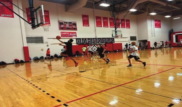 Pirate basketball teams hold tryouts