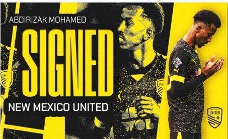 Here to Stay! United Announces Abdi Mohammed to Season-Long Contract