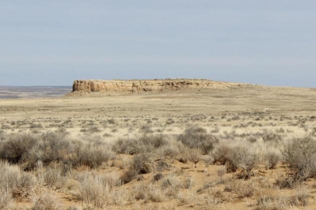 Distant mesa within the Chaco Withdrawal Area. Photo courtesy of BLM.