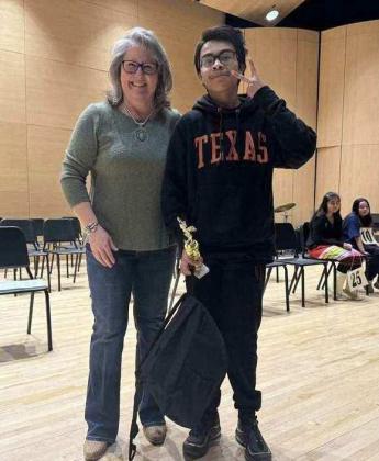 Congratulations to 8th grader, Bertin Castillo, who placed 3rd in the GCCS District Spelling Bee. We are super proud of Bertin's accomplishment. What a great way to represent the Buccaneers! Courtesy Photo