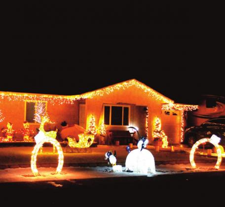 A home in Grants is showing its Christmas spirit as are many homes in the area. Scott Ford - CC