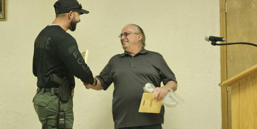 Milan Board of Trustees Recognizes Exceptional Police Training Achievement