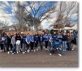 Thanks to National Junior Honor Society for Helping the Quad