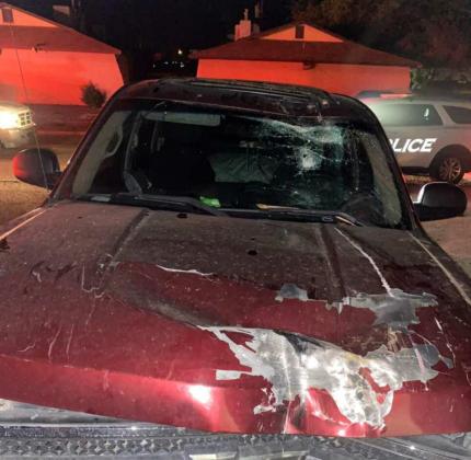Car Crashed into Power Pole