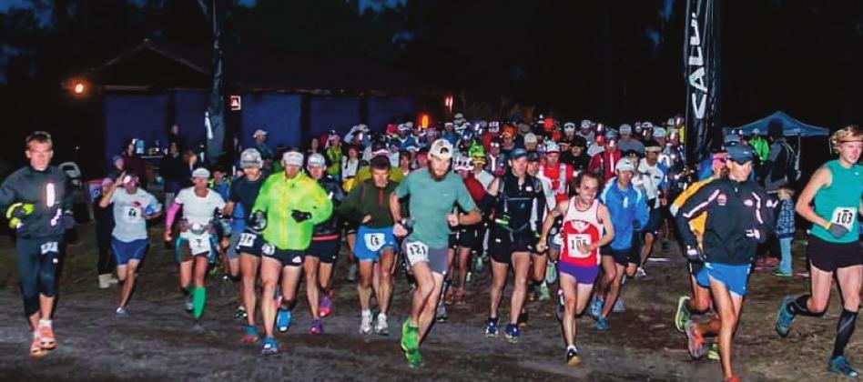 Scenic 50k trail run
