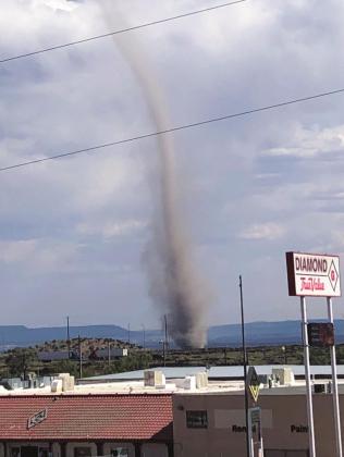 A land spout