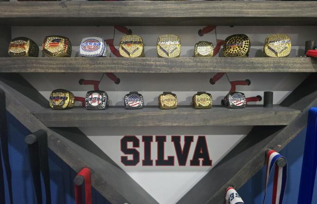 The bling! For fifth grader, Owen Silva, there's nothing more special than his collection of rings and medals from playing baseball since he was three. Currently he is with the Duke City Hustlers and will be playing in Orlando, Florida at the Easton World Series starting this weekend. Courtesy Photo