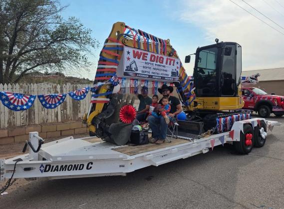 2CB Technical took third place in the 2026 Independence Day Parade. Photo for second place winner Nicole Chavez was unavailable at press time. Courtesy Photo