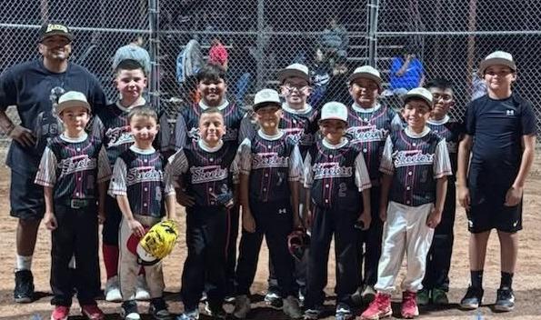 Skeeters: The Skeeters completed a strong 2026 Grants Rec summer season in the 7–9year-old baseball league. Courtesy Photo