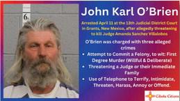 Arraignment Scheduled in Case of Man that Threatened Judge
