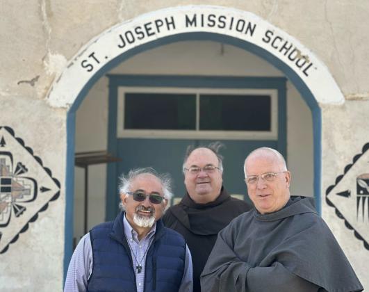 Antonio Trujillo, Father Chris Kerstiens, and Father Charles McCarthy Chantal Shult - CC