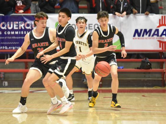 The Pirates played a memorable game at 'The Pit' with the home crowd watching against the Highland Hornets in the quarterfinals in the Nusenda Credit Union state boys’ basketball playoffs. The Pirates came up short 61-50 to the Hornets who were the eventual champion in 4A. Franklin Romero - CC