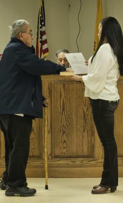 Village of Milan Swears in Officials and Delegates Responsibility