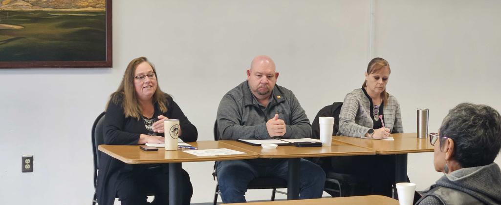Coffee with the Managers Discussion on Projects and New Mexico Legislative Session