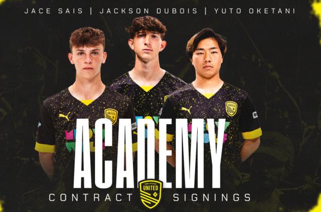 New Mexicans to the Next Level! New Mexico United Announces Academy Contracts of Jace Sais, Jackson Dubois, and Yuto Oketani