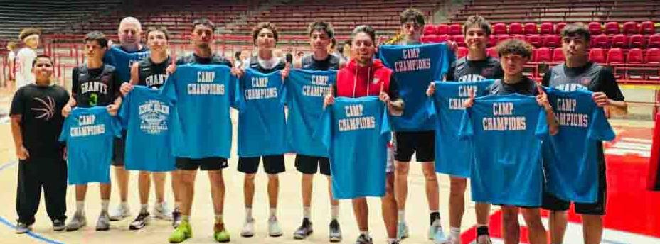 The Grants High School Boys’ Basketball Team recently competed at the University of New Mexico Lobo team camp and were crowned champions in their division. 'We had a great summer competing in 3 team camps and finishing with a 11-7 record,' said GHS head boys basketball coach Landon Chavez of the summer basketball competitions. GHS Media