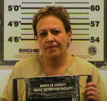 Jeanine Jaramillo, pictured, pleaded guilty and was sentenced to 18 months in prison for leading Cibola County Sheriff’s Deputies on a wrong-way chase down Interstate 40. Jaramillo is still facing charges in Santa Fe County for an alleged wrong-way chase down Interstate 25 that ended with a New Mexico State Police officer and a retired firefighter dead as a result of a crash. Courtesy Photo