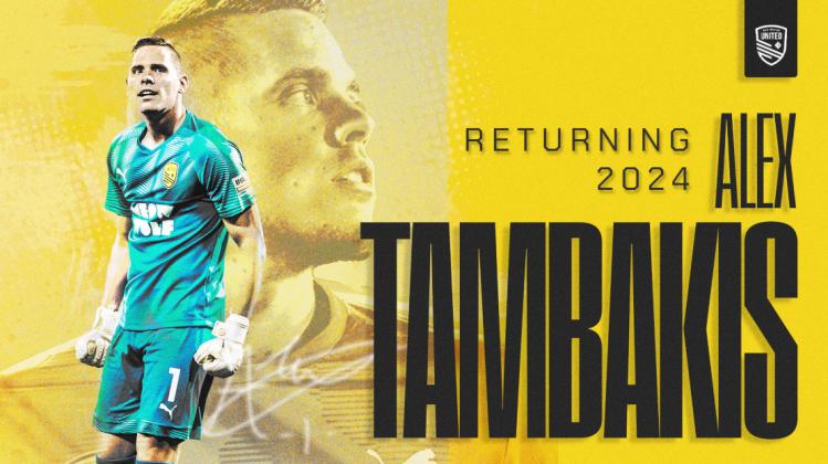 Alex Tambakis returns to build upon club record in wins, saves, clean sheets, goals against average