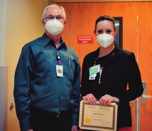 CGH honors two employees