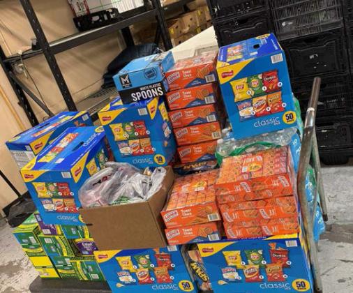 Homeless Program items provided by Tri-State Generation and Transmission Station PHOTO – Courtesy