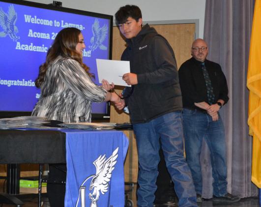 Laguna-Acoma Jr./Sr. High School Honors Student Body