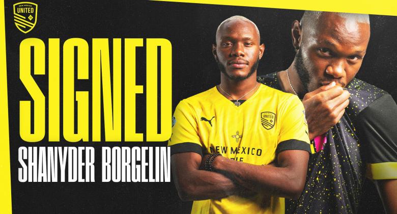 United Announces Loan Acquisition of Shanyder Borgelin From Inter Miami CF Striker joins United on loan until end of the 2023 season