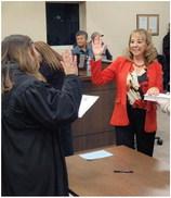 Cibola County Assessor Dolores Vallejos was sworn into office for her second term on December 15. Nathan Chavez - CC