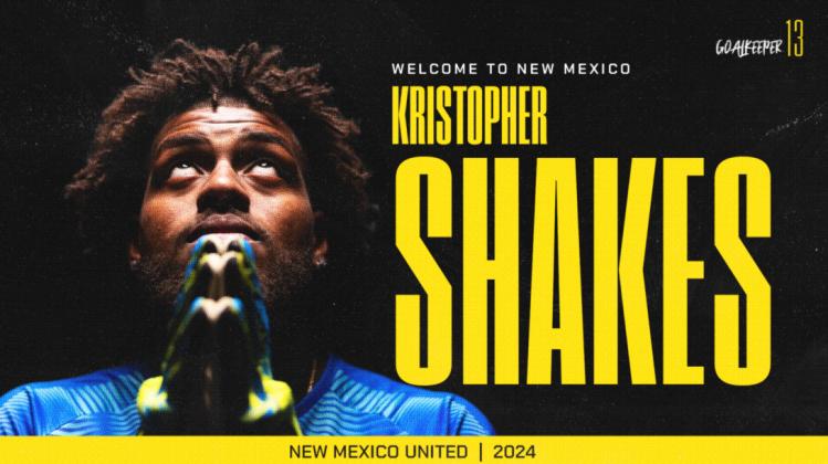 New Mexico United Announces Signing of Kris Shakes