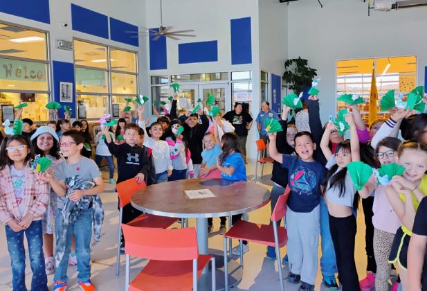 Grants Public Library hosted a visit from Milan Elementary’s second grade on April 28, welcoming students for a library field trip focused on reading and hands-on learning. Courtesy Photos
