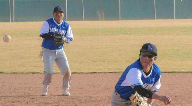 Wind up--the pitch! Laguna/Acoma baseball team is currently on a roll after winning out their last four games, currently they are 4-2. The Hawks will have a home game this Saturday at 3 pm against the Wingate Bears. Franklin Romero - CC