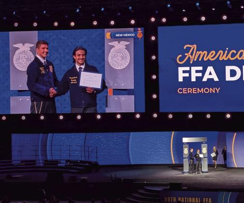 Grants High School Graduate Earns Prestigious American FFA Degree