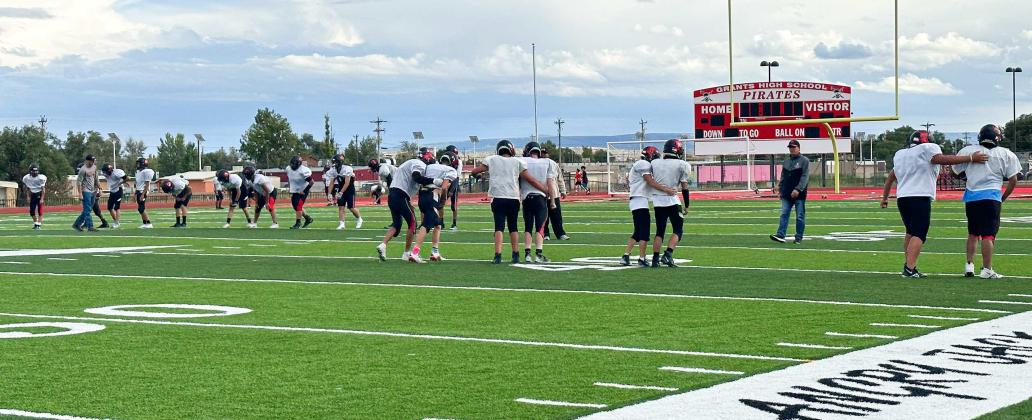 The Grants High School football season came to an end this past week after a 23-0 loss to St. Pius High School. The Pirates final record was 1-9, 0-3. Franklin Romero - CC