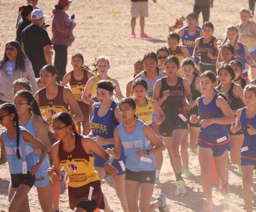 Run Pirates Run! The Grants High School Cross Country Team competed at Red Rock on October 7