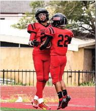 The Grants Pirates are seen performing at their homecoming game where they defeated the Gallup Bengals by a score of 56-0. Franklin Romero - CC