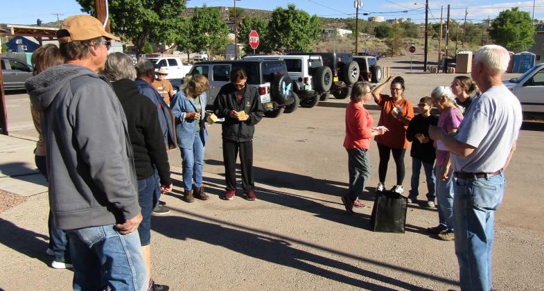 Starting games for Jeep roundup Photo by Roger Siegmann