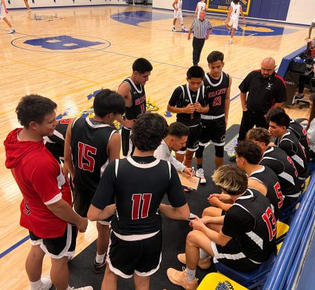 The Grants High School Boys’ Basketball team was off to a hot start to the 2023-2024 season with a 61-45-point win over the Bloomfield Bobcats (0-2). “We did an extremely good job of taking care of the ball,” said GHS head basketball coach Landon Chavez. Franklin Romero - CC