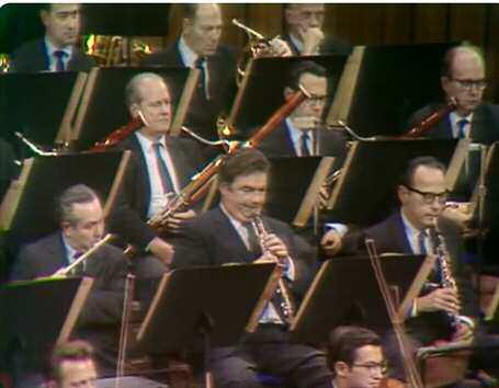 Leonard Bernstein conducting “Don Quixote” with the New York Philharmonic Orchestra