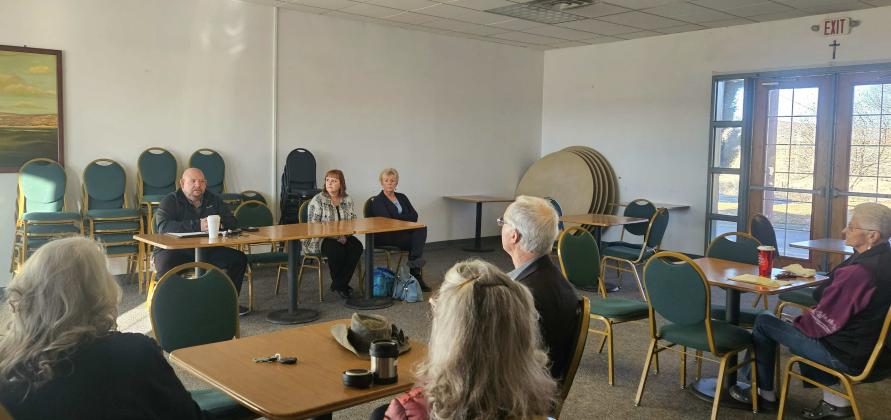 This month’s Coffee with the Managers was held on December 7. During the meeting it was announced that former Village Manager Linda Cooke Resigned and Finance Director Candi Williams would be taking over the position of interim manager. Infrastructure, Ordinances, and Priorities for the City of Grants were also discussed. Arieanna Crowson - CC