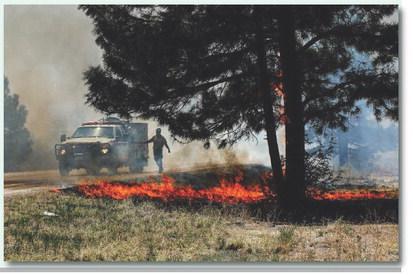 National Park Service Conducts Prescribed Fire at El Malpais National Monument